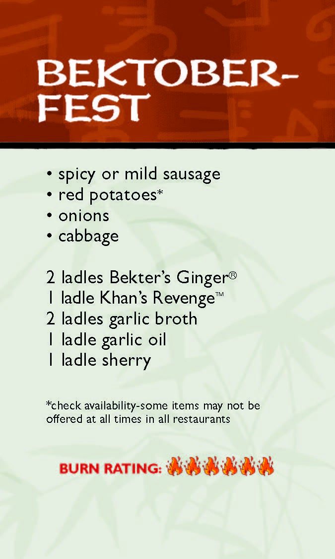 Bektoberfest | HuHot Mongolian Grill