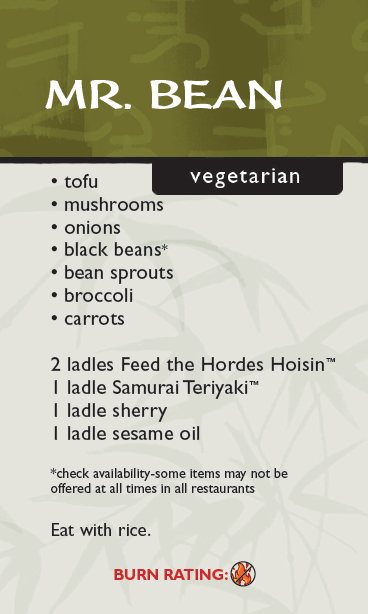 Mr. Bean | HuHot Mongolian Grill