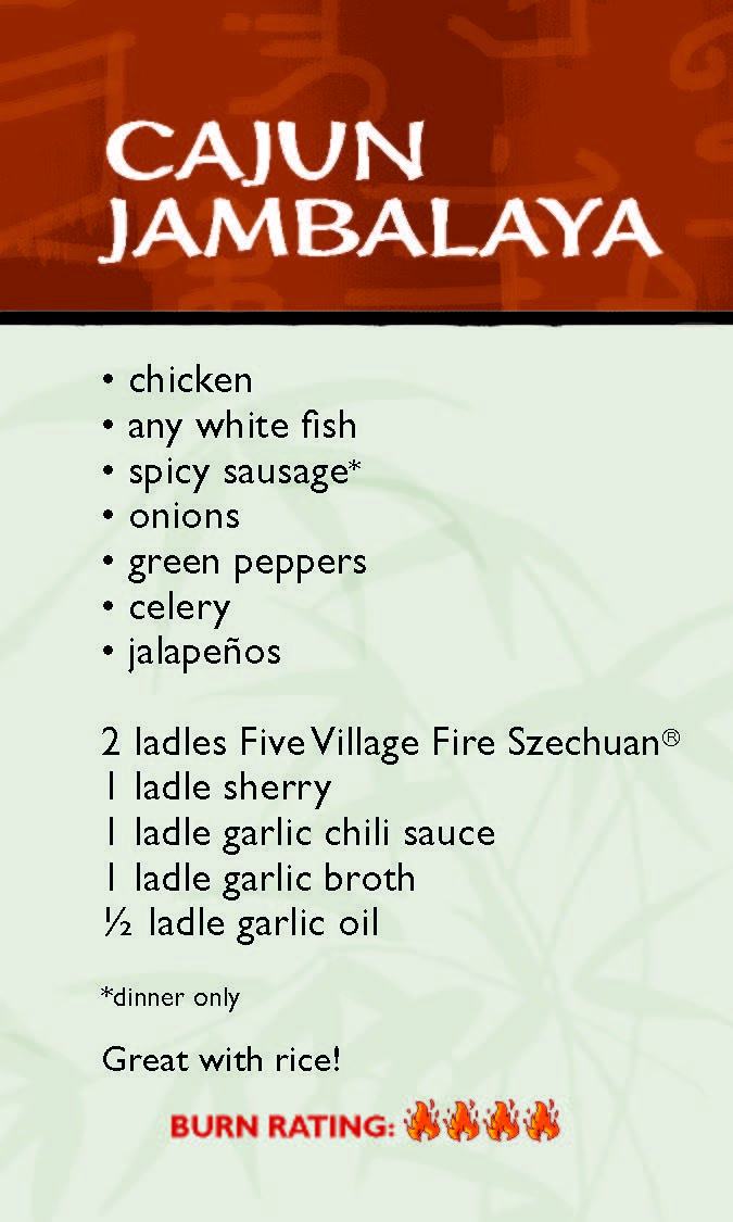 Cajun Jambalaya | HuHot Mongolian Grill
