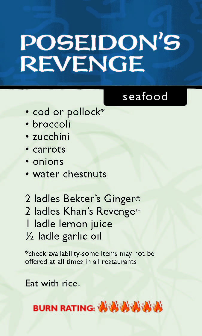 Poseidon's Revenge | HuHot Mongolian Grill