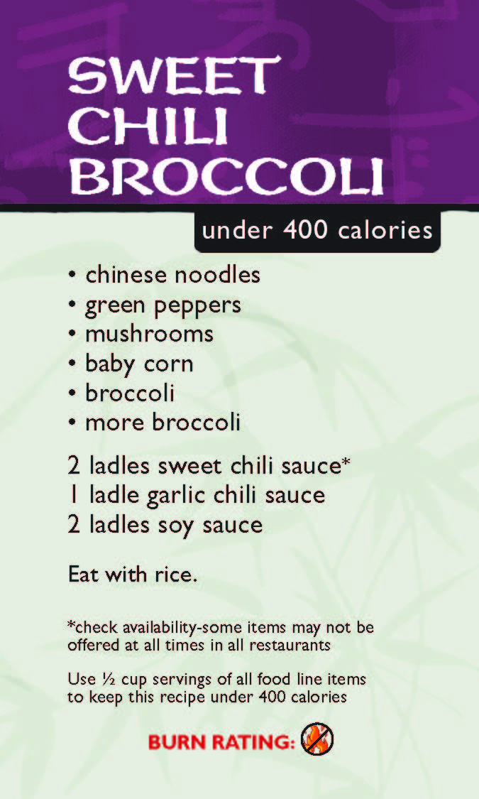 Sweet Chili Broccoli | HuHot Mongolian Grill