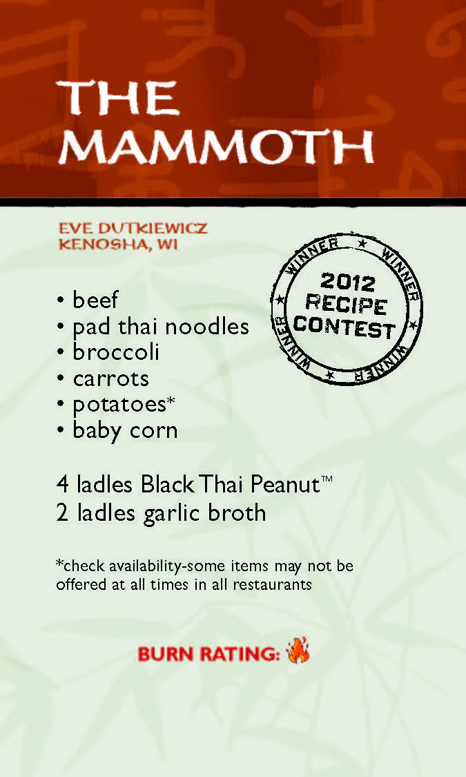 The Mammoth | HuHot Mongolian Grill
